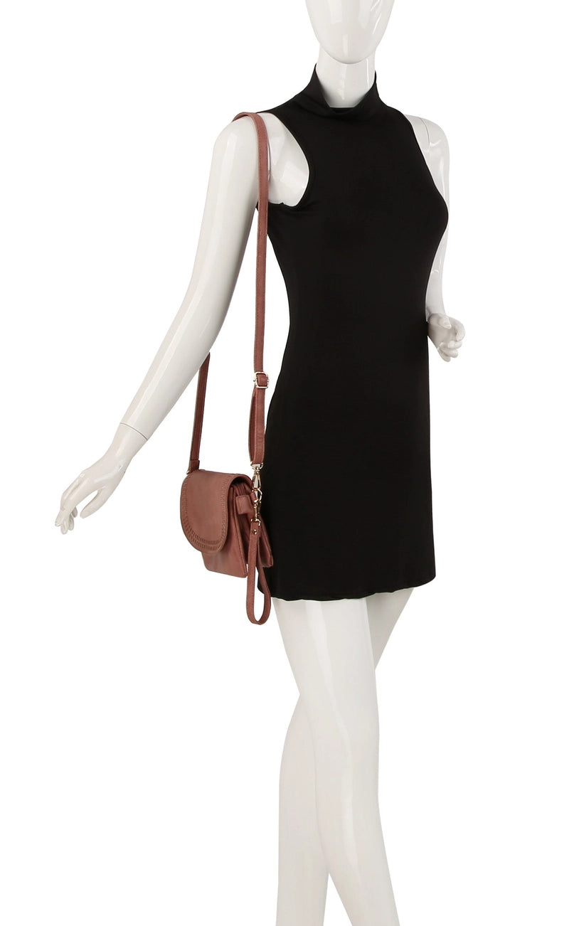 Convertible Crossbody Bag {Grey}
