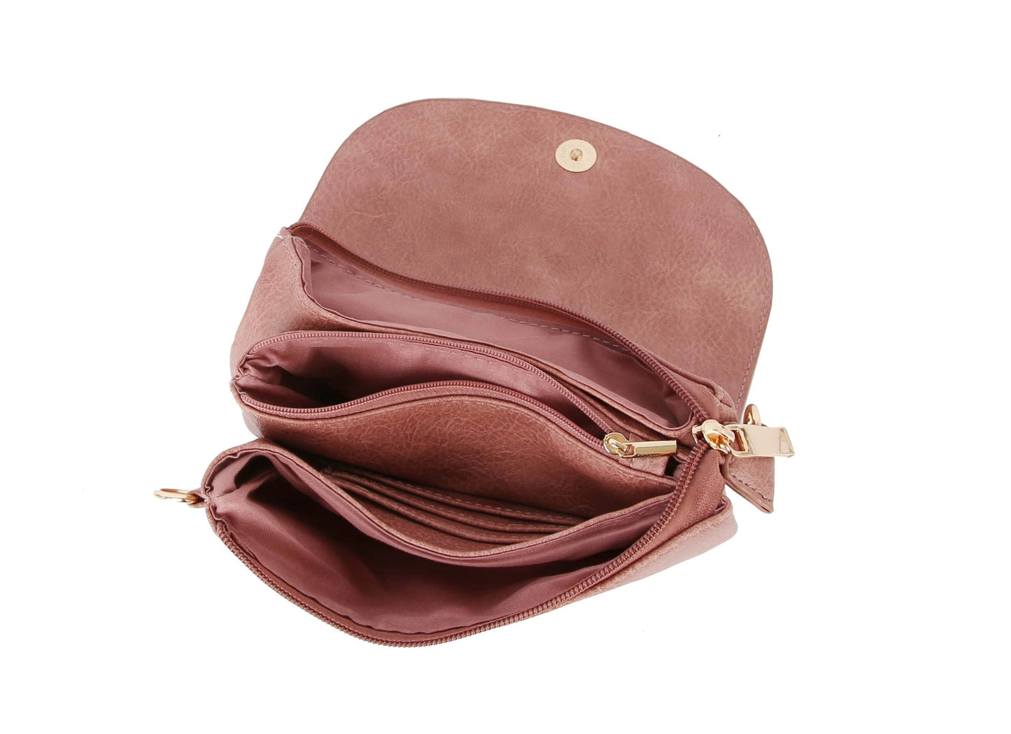 Convertible Crossbody Bag {Grey}