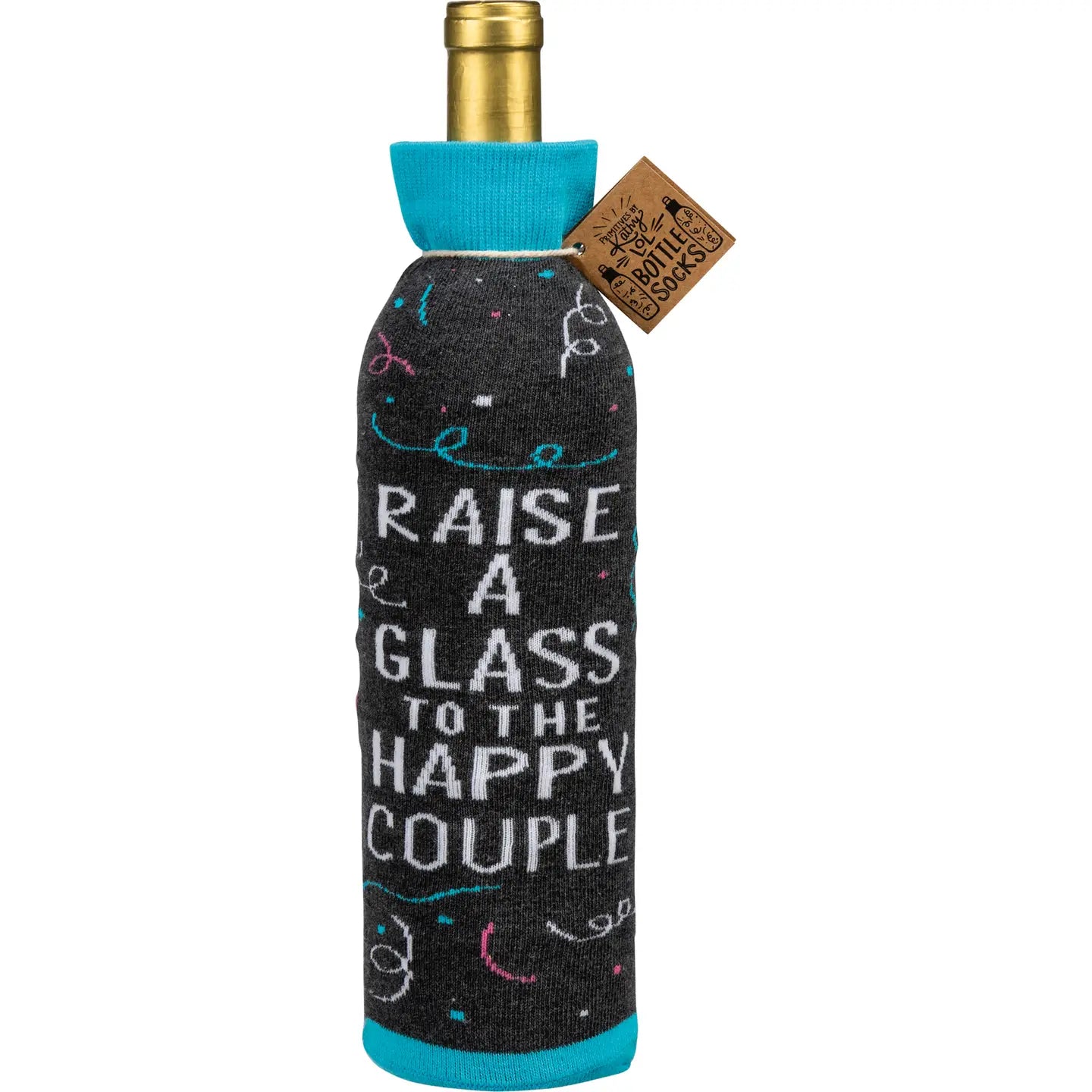 Bottle Sock - Raise A Glass To the Happy Couple