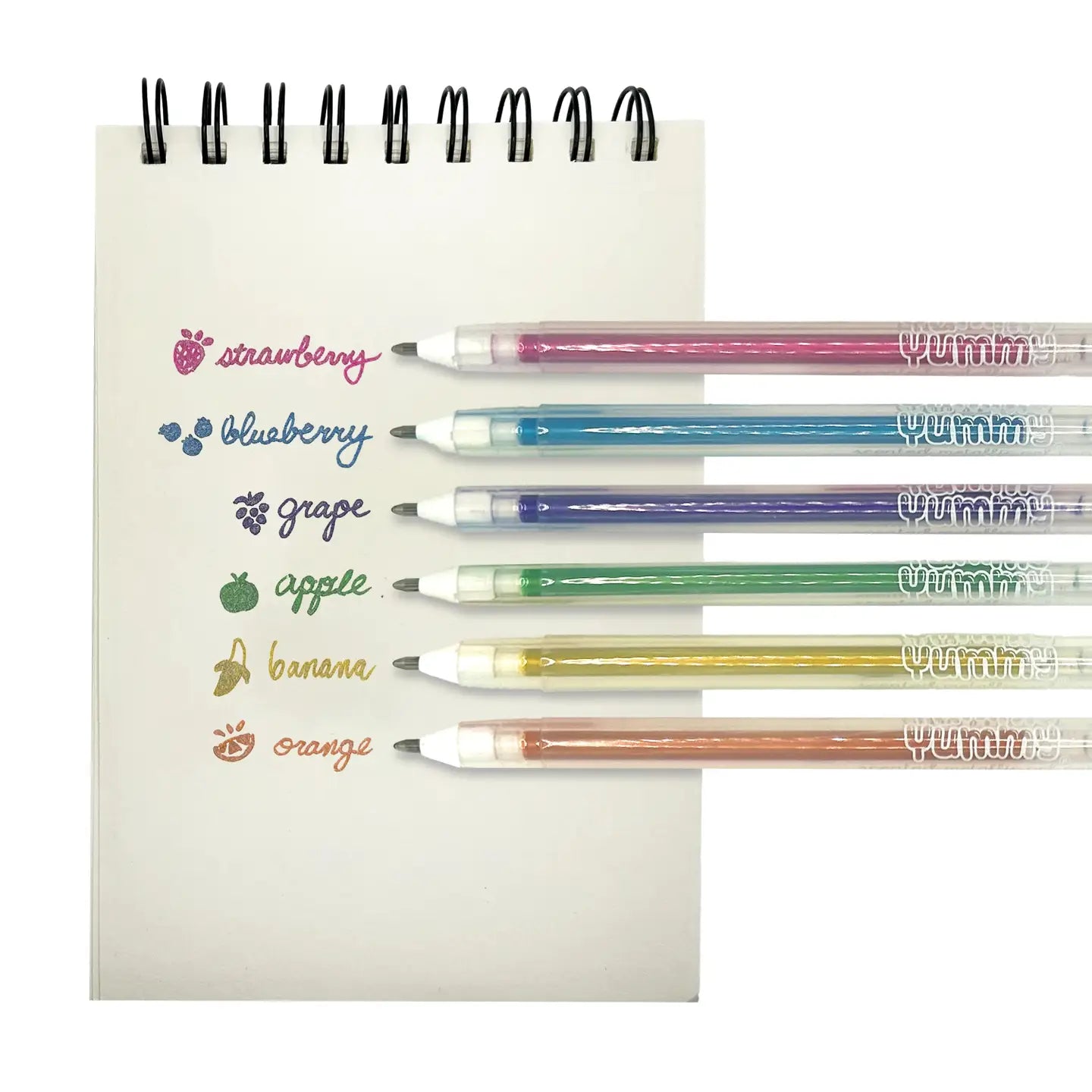 Yummy Yummy Scented Gel Pens - Metallic