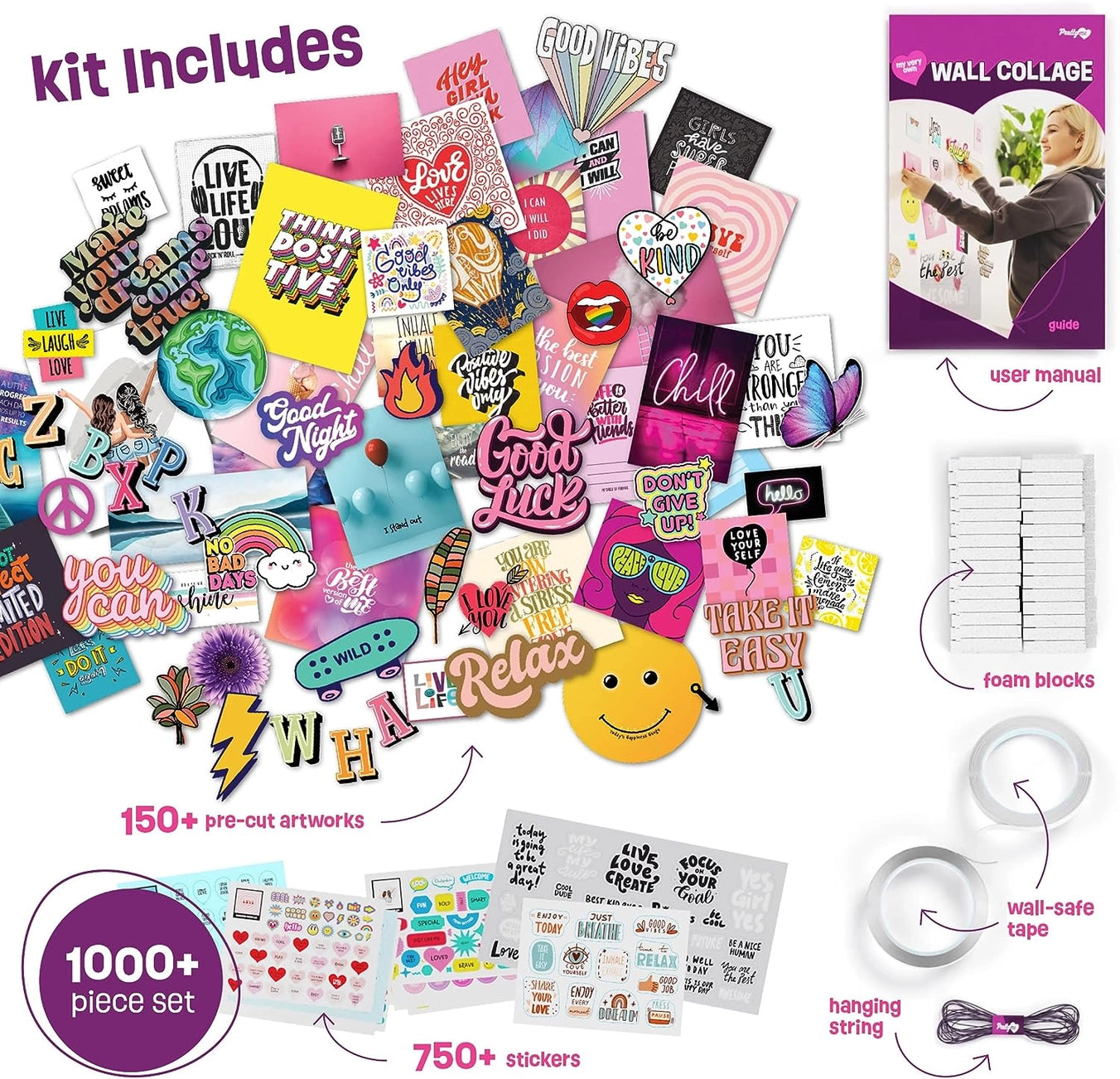 Wall Collage Making Kit
