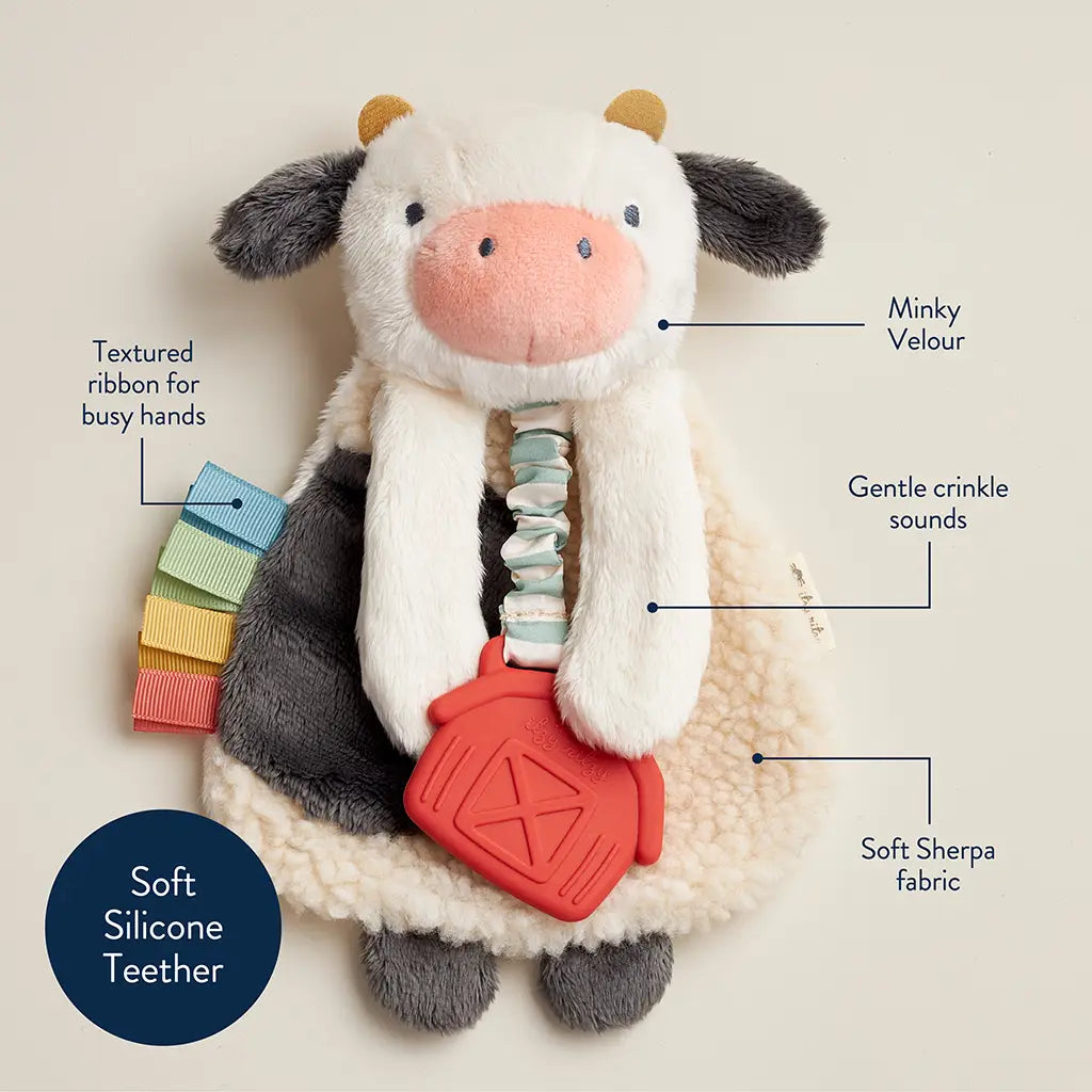 Itzy Friends Lovey™ Plush: Cow