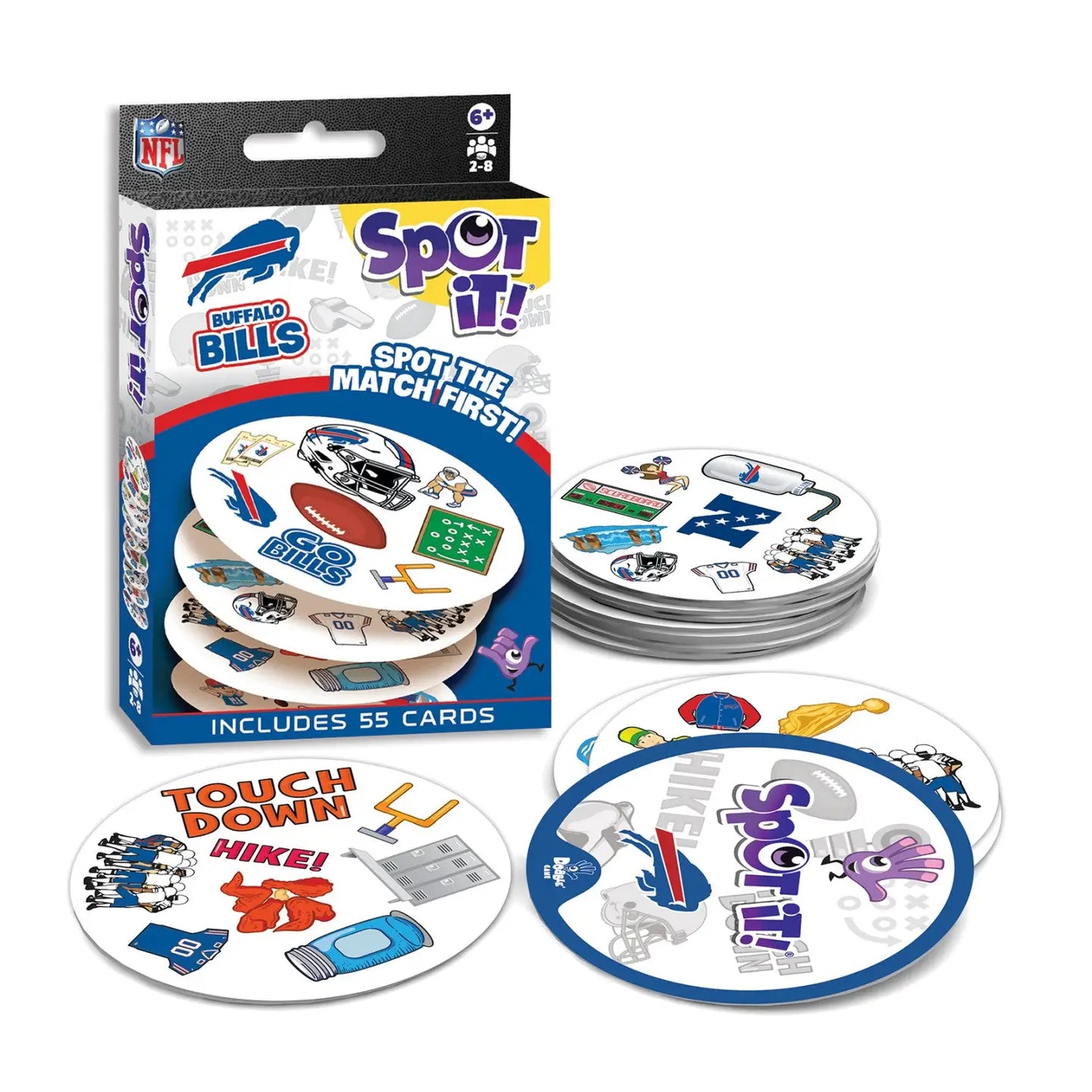 Buffalo Bills - Spot It! Card Game
