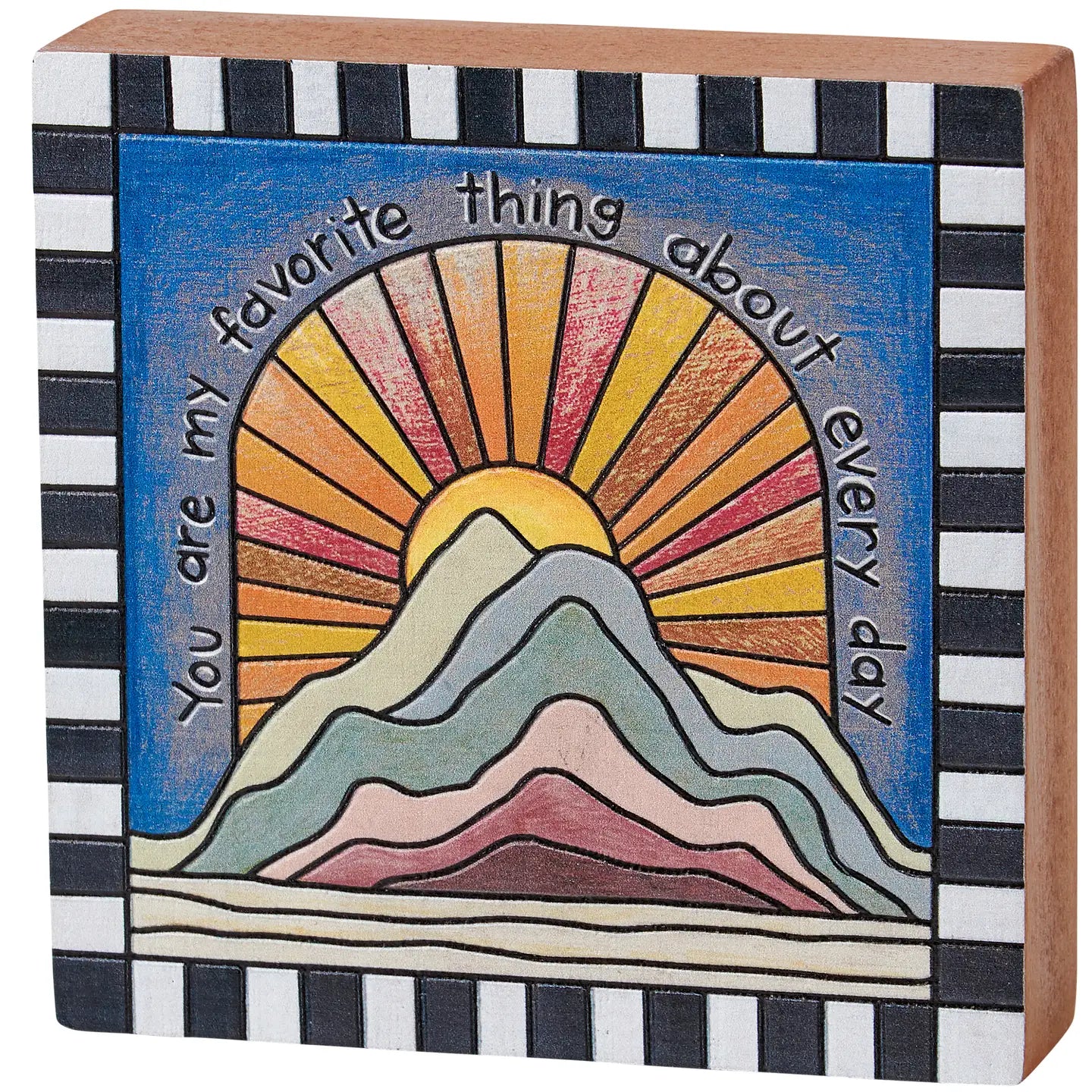 Block Sign - My Favorite