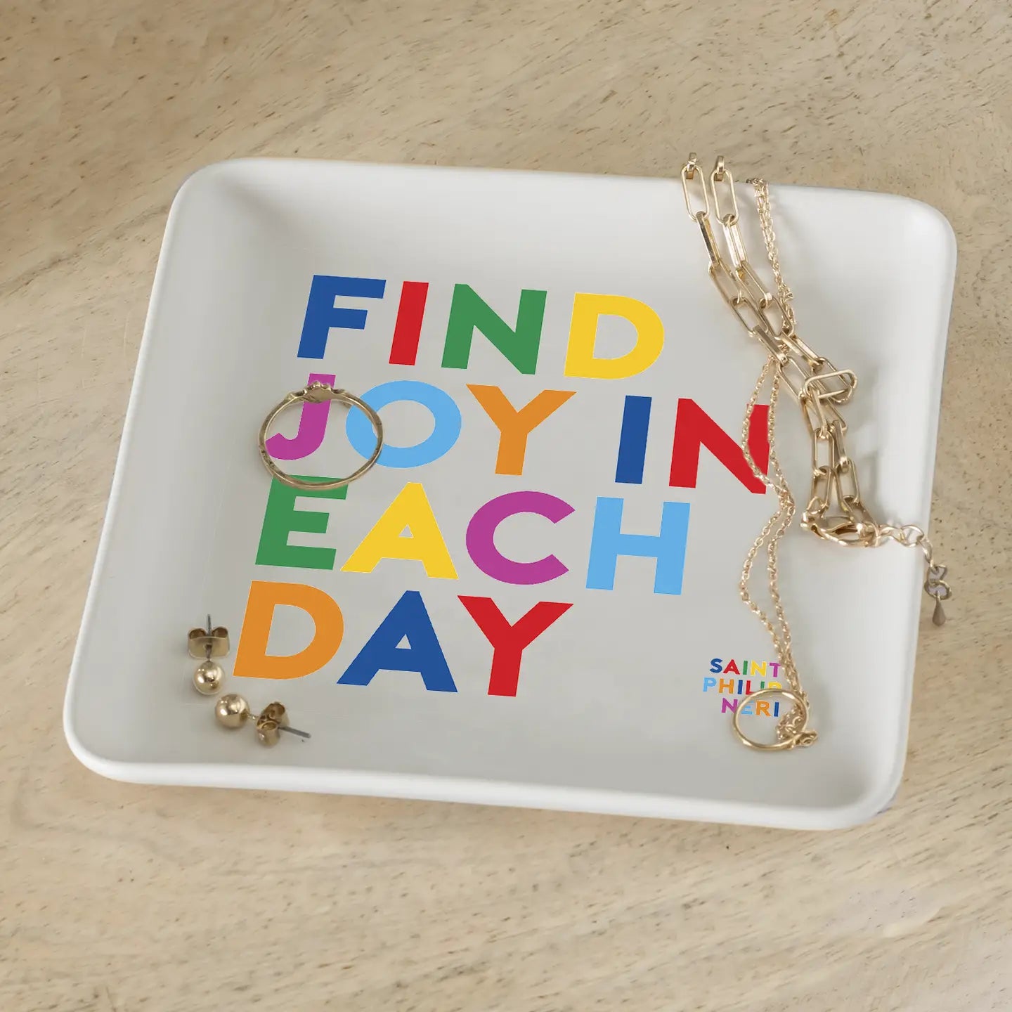 Quotable Trinket Dish - Find Joy in Each Day