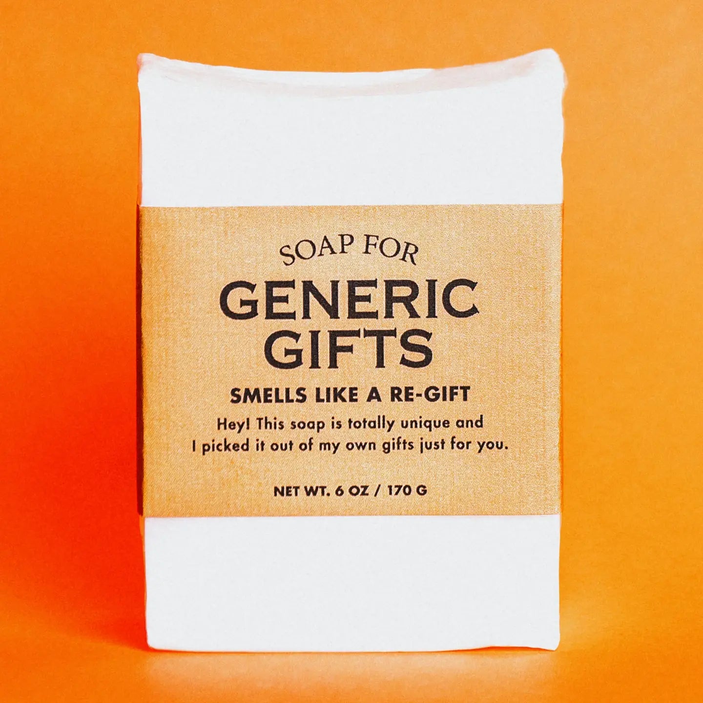 A Soap For Generic Gifts | Funny Soap