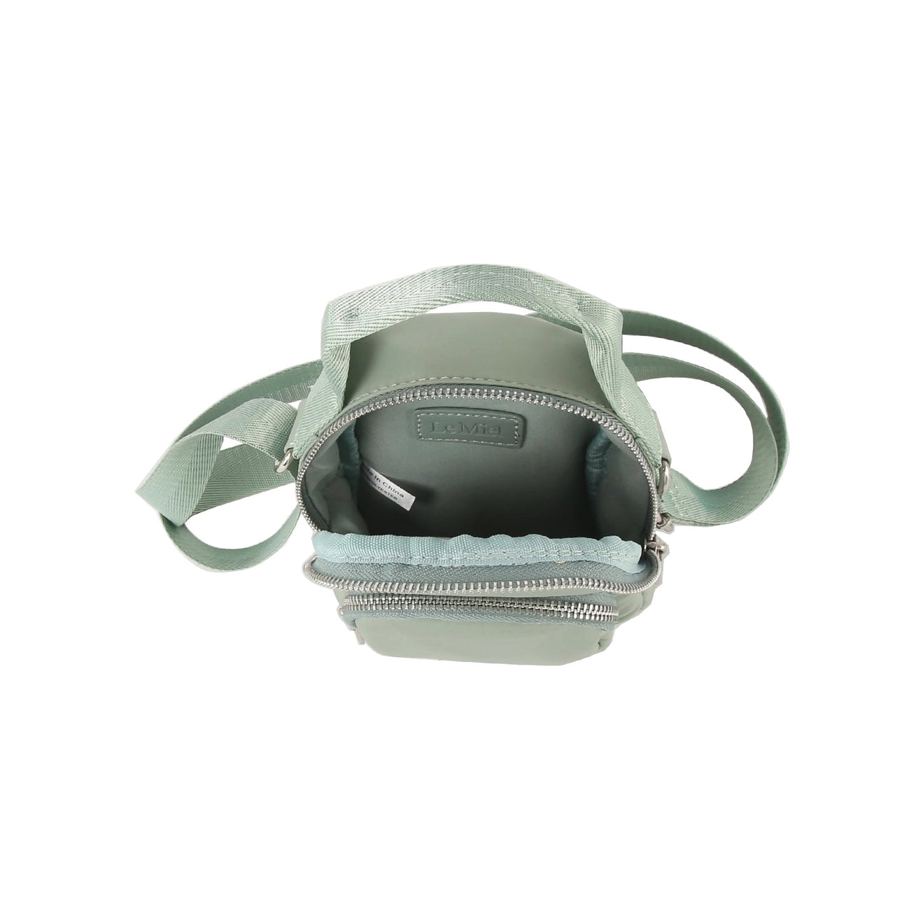 FINAL SALE - Nylon Mini Crossbody Bag {Blue}