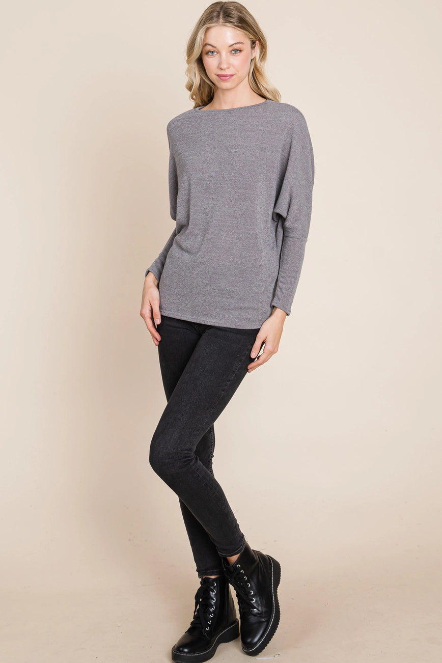 Relaxed Fit Knit Top