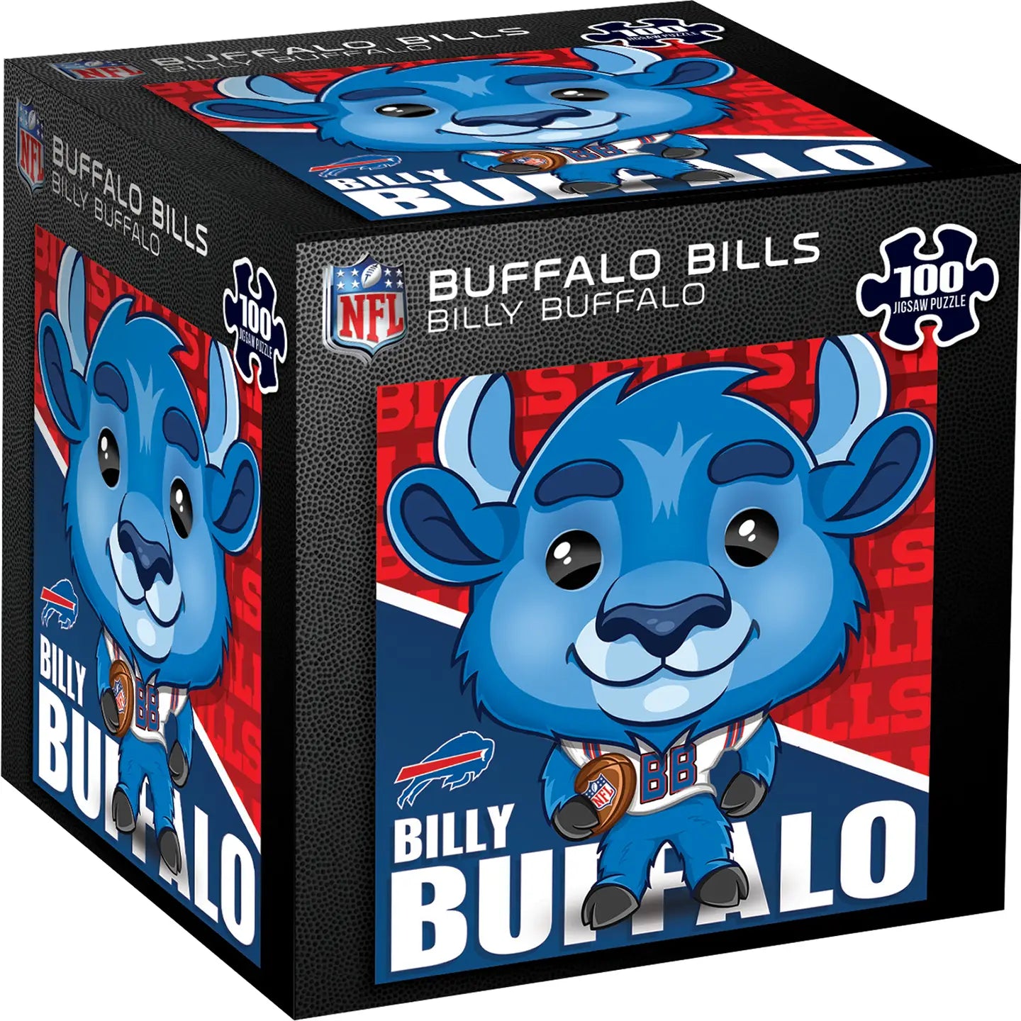 Buffalo Bills - Billy Buffalo Mascot 100 Piece Puzzle