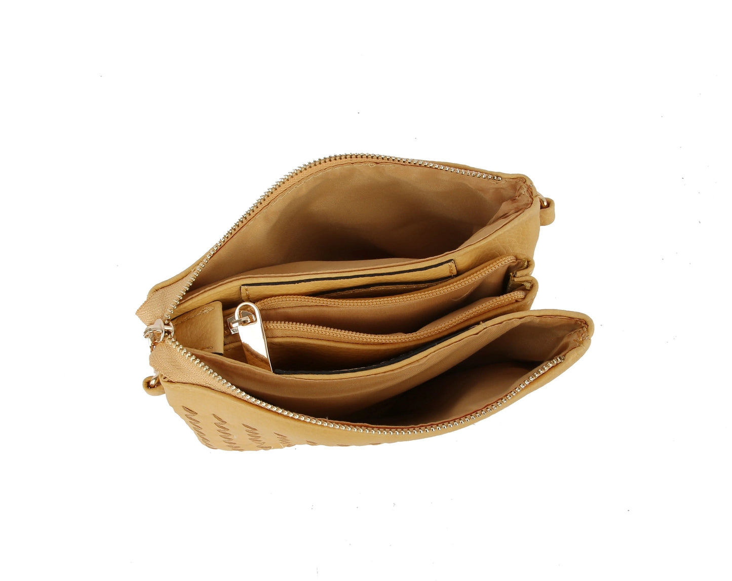 Woven Convertible Crossbody Purse {Dark Blush}