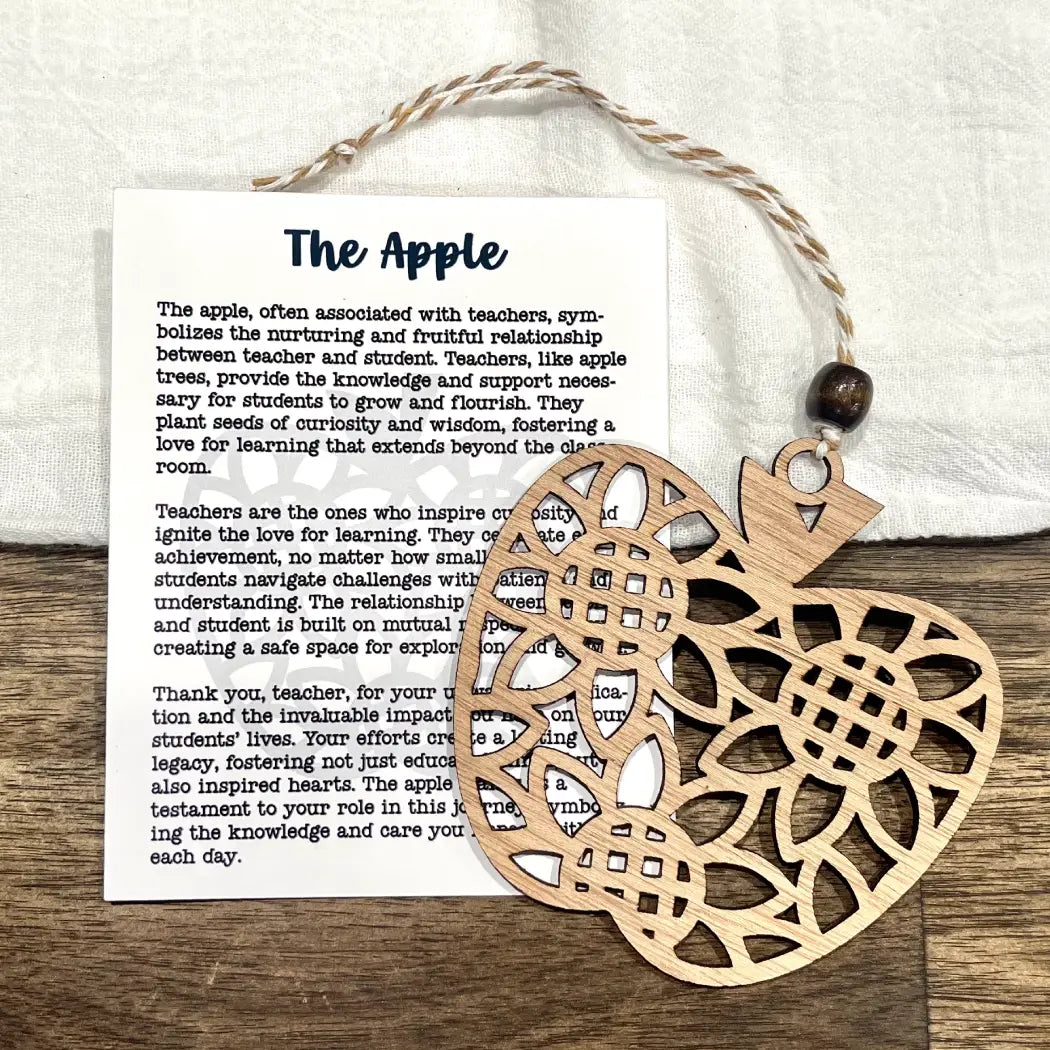 Ornament - The Apple {Teacher}