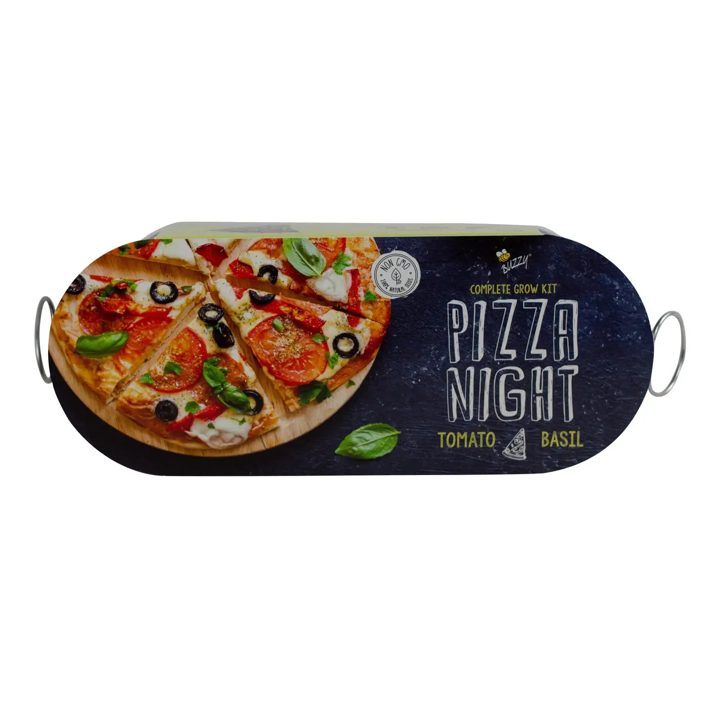 Galvanized Windowsill Grow Kit - Pizza Night