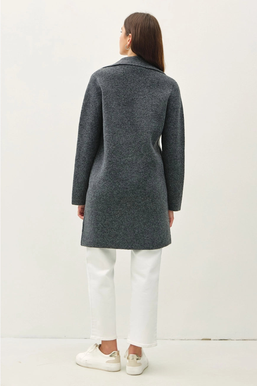Ultra Soft Two Single Button Coatigan