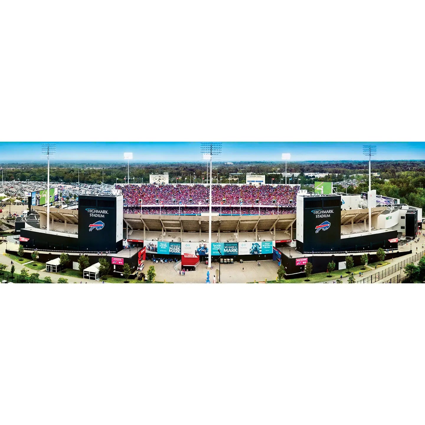 Buffalo Bills - Stadium View 1000 Piece Panoramic Puzzle