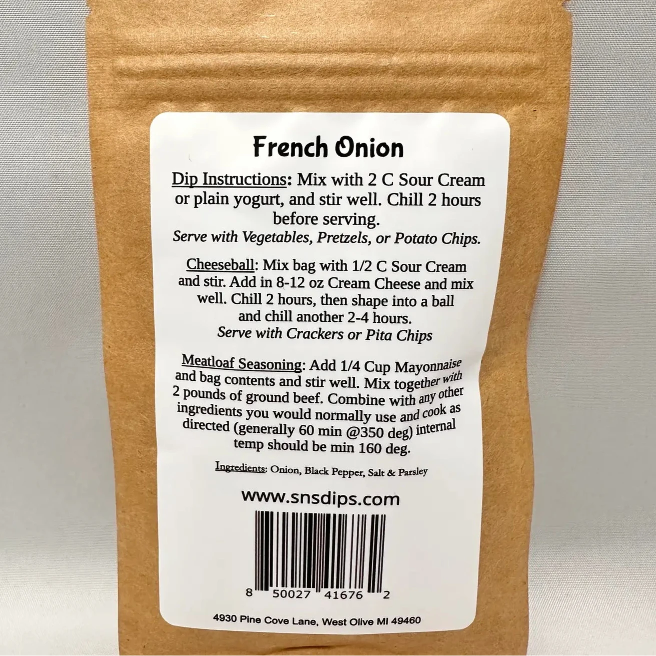 Dip Mix - French Onion