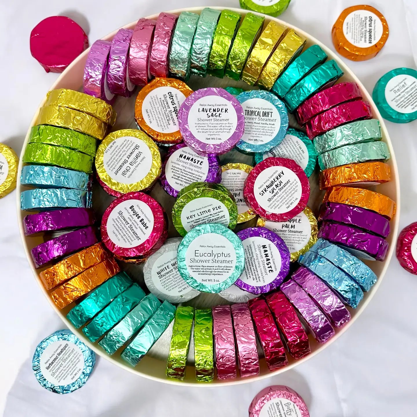 Relax Away Shower Steamer Singles {Mult. Scents}