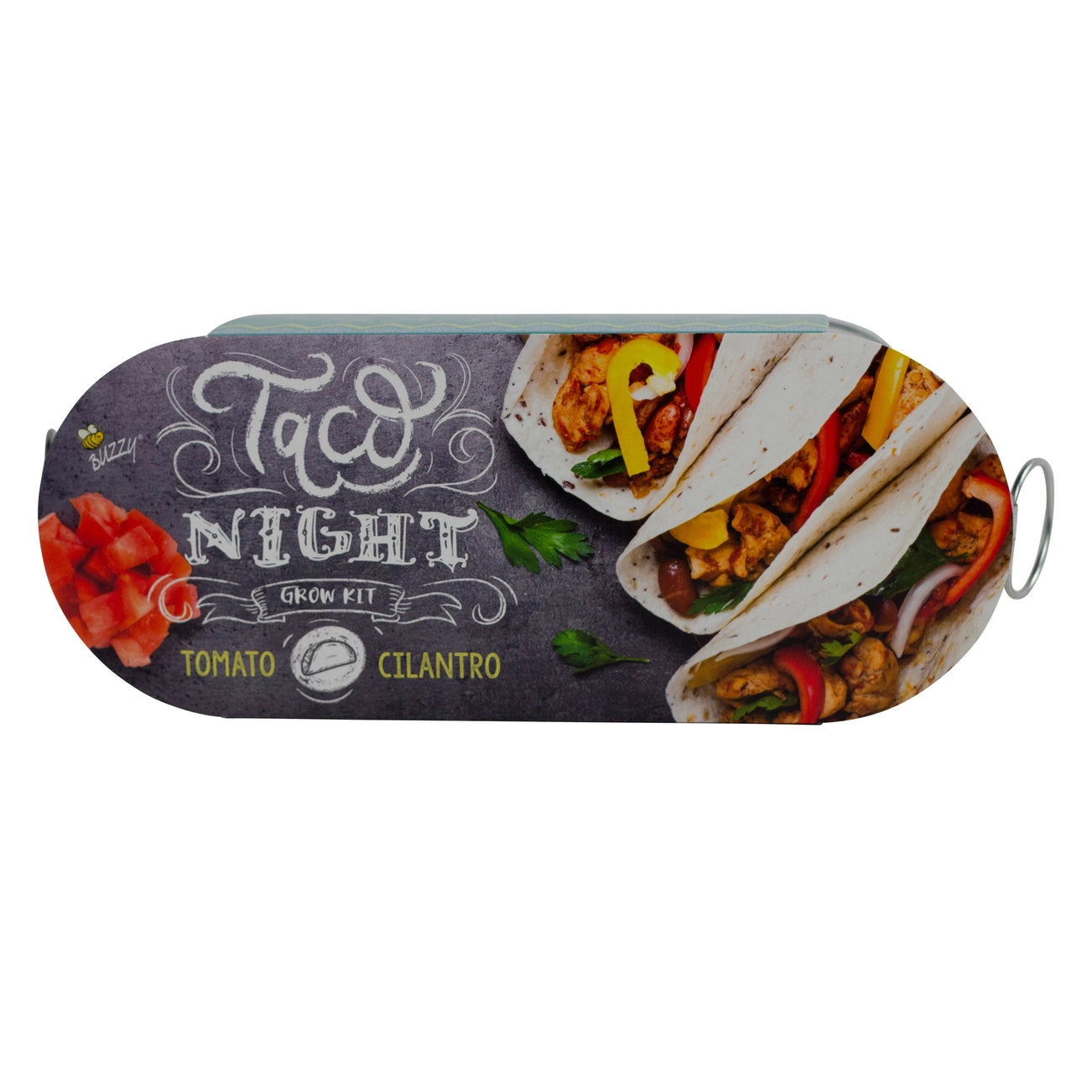 Galvanized Windowsill Grow Kit - Taco Night