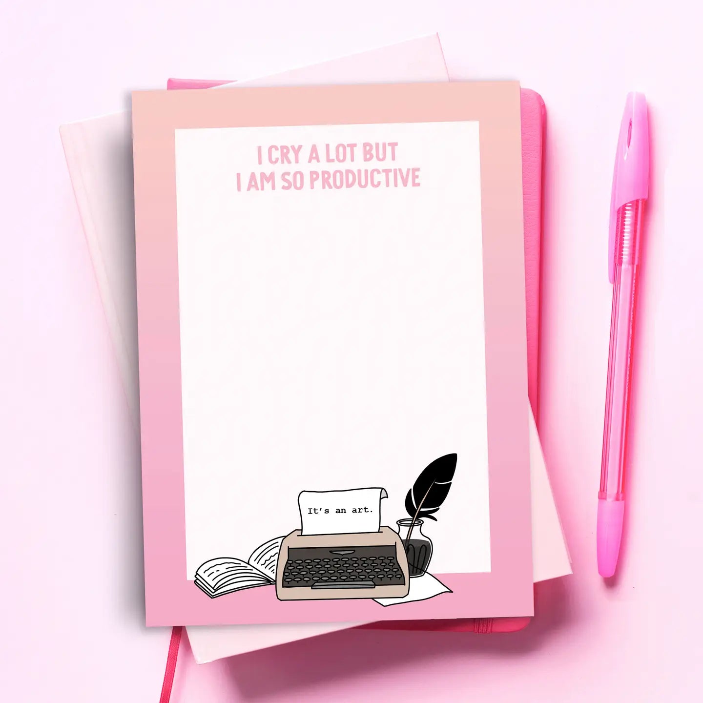 FINAL SALE - Funny Notepad - Taylor Swift {Cry A Lot}
