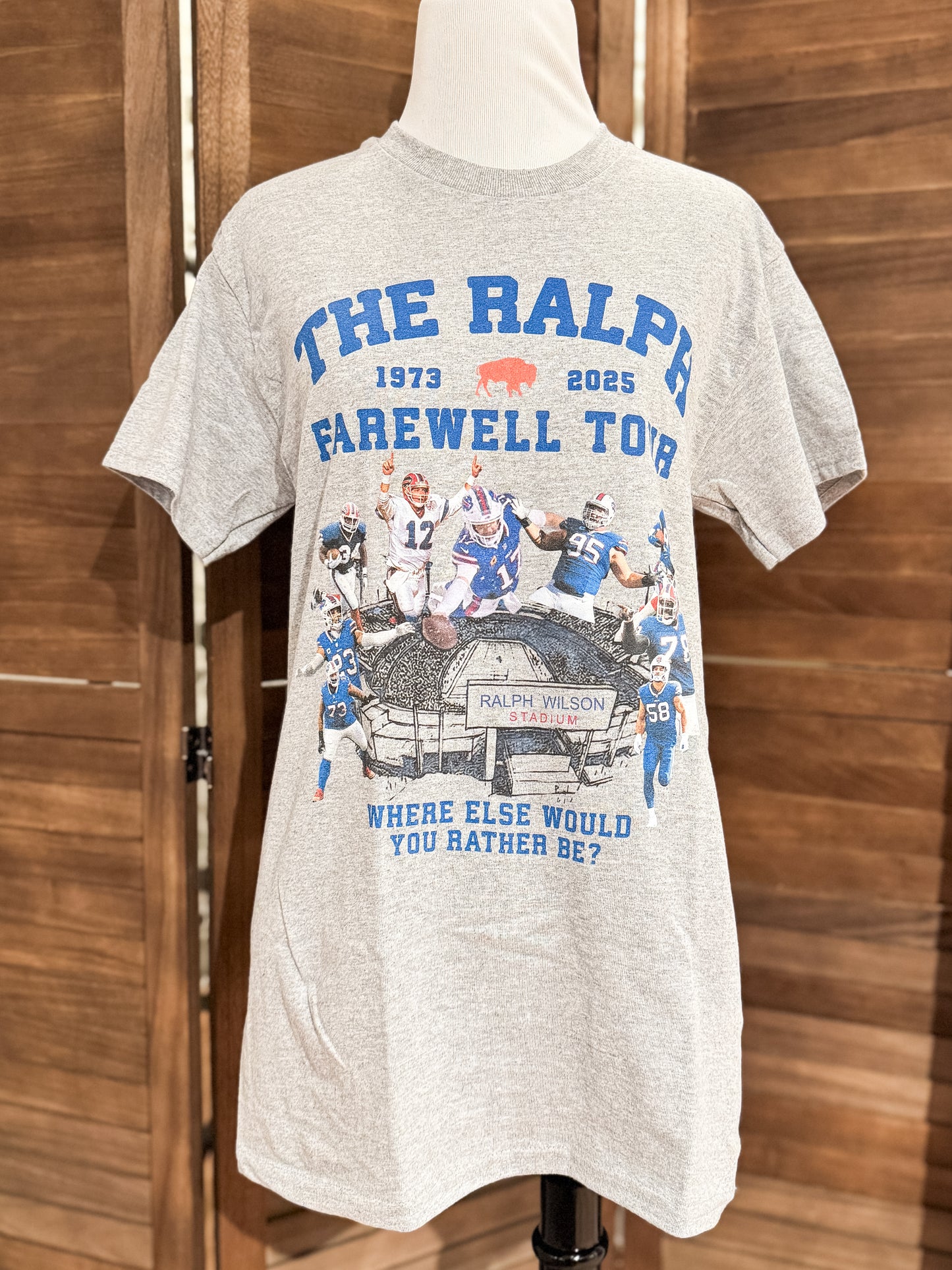 Buffalo Bills - The Ralph Farewell Tour Tee {NO schedule on back}