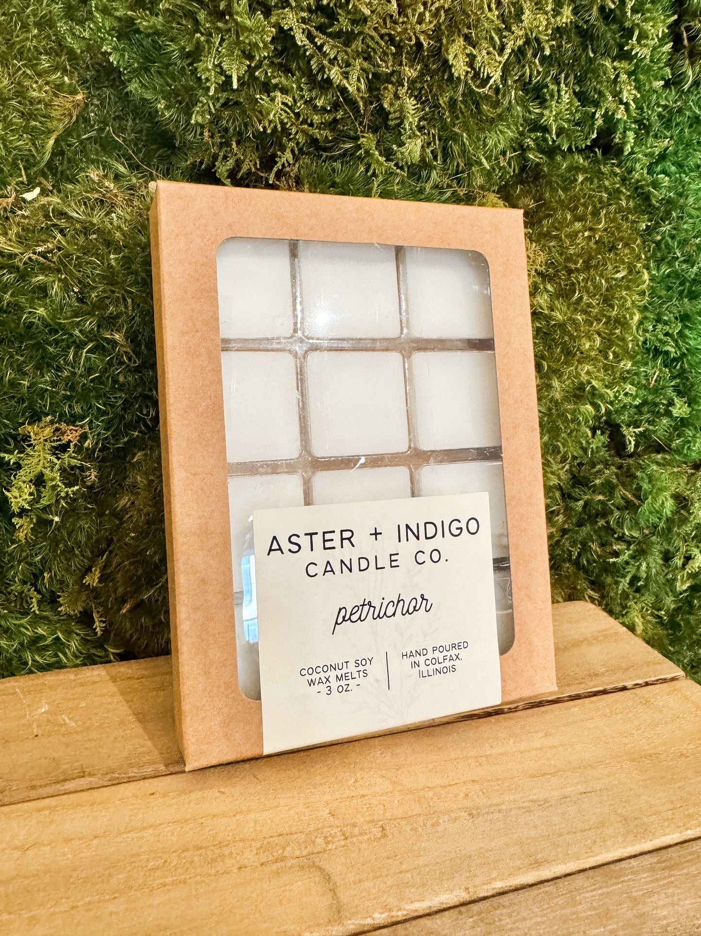 Aster + Indigo Soy Wax Melt - Petrichor