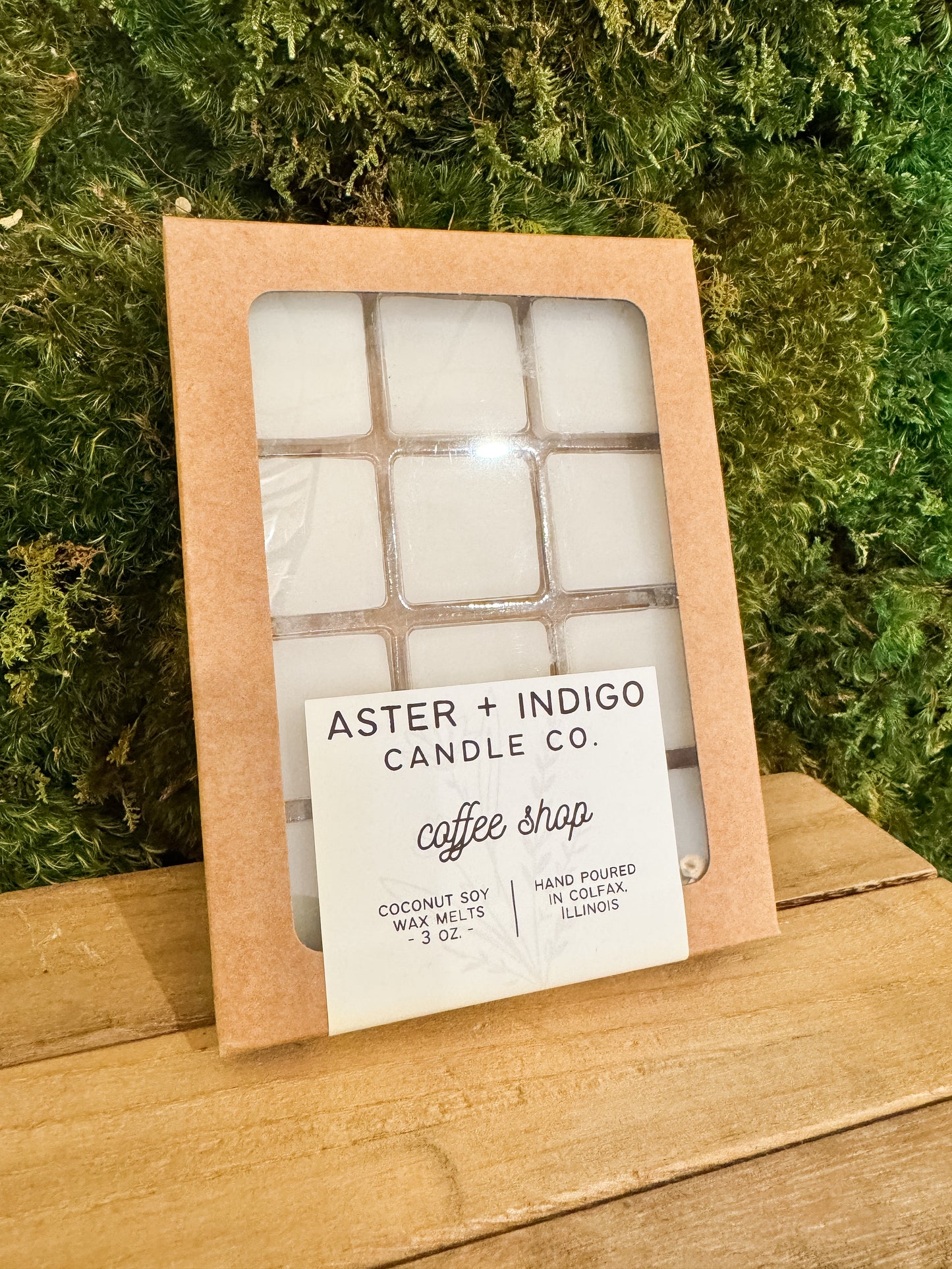 Aster + Indigo Soy Wax Melt - Coffee Shop