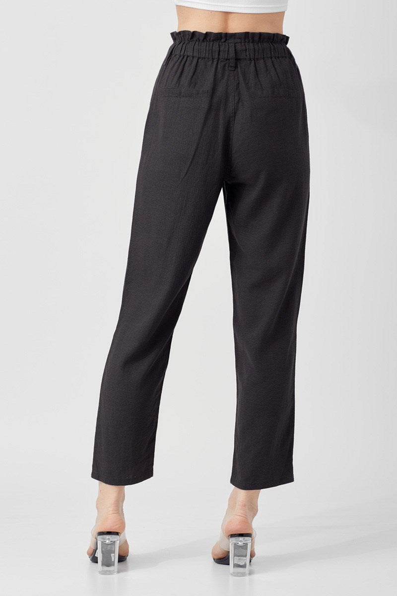 Your Favorite Linen Pants - Black