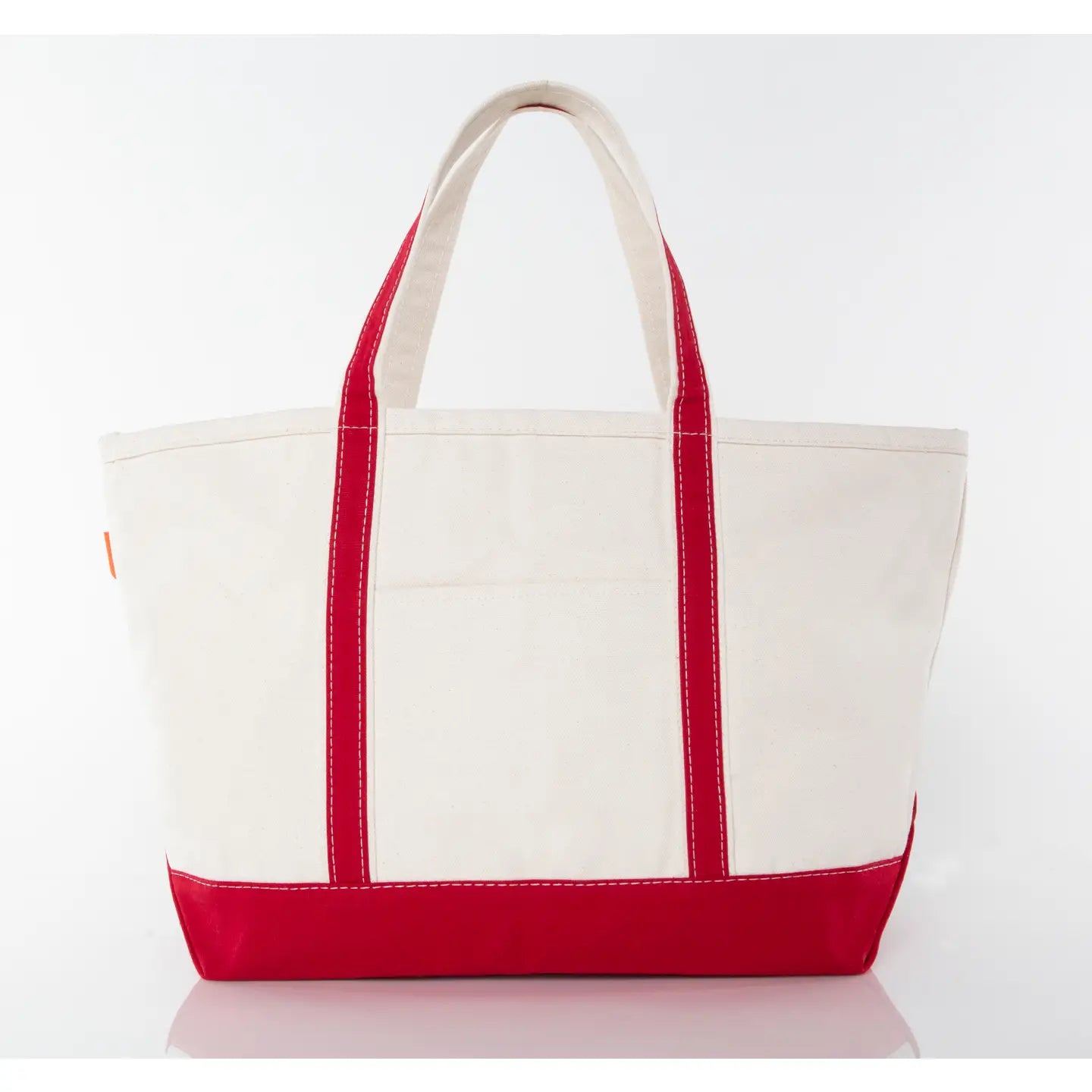 Large Classic Canvas Tote - Red