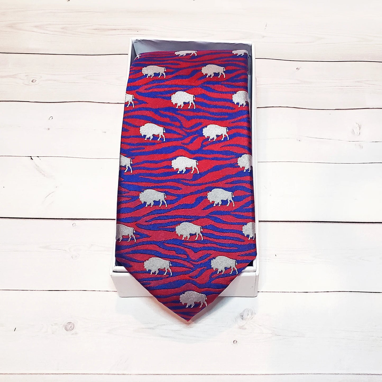 Buffalo Bills - Neckties - Zebra Buffalo