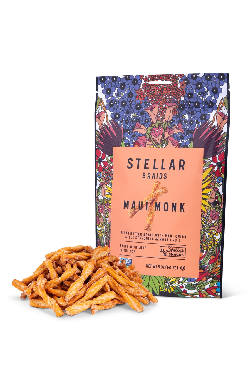 Stellar Pretzel Braids - Maui Monk 5oz
