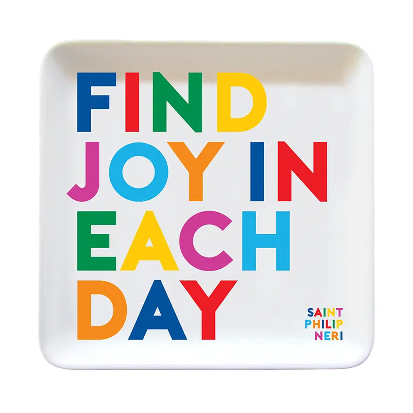 Quotable Trinket Dish - Find Joy in Each Day