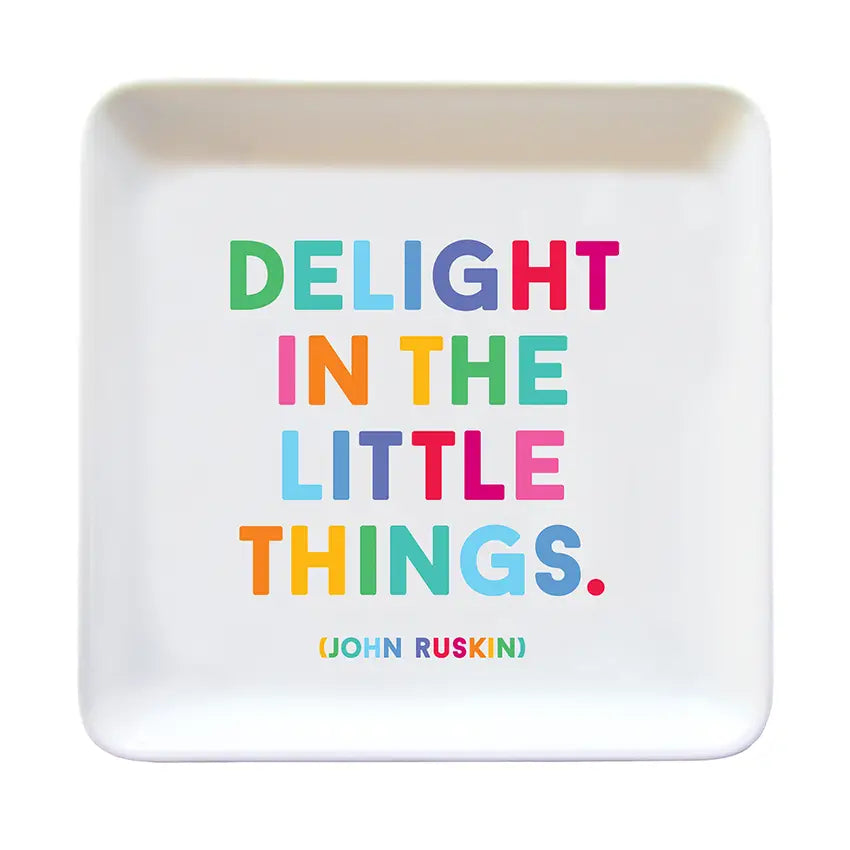 Quotable Trinket Dish - Delight Little Things