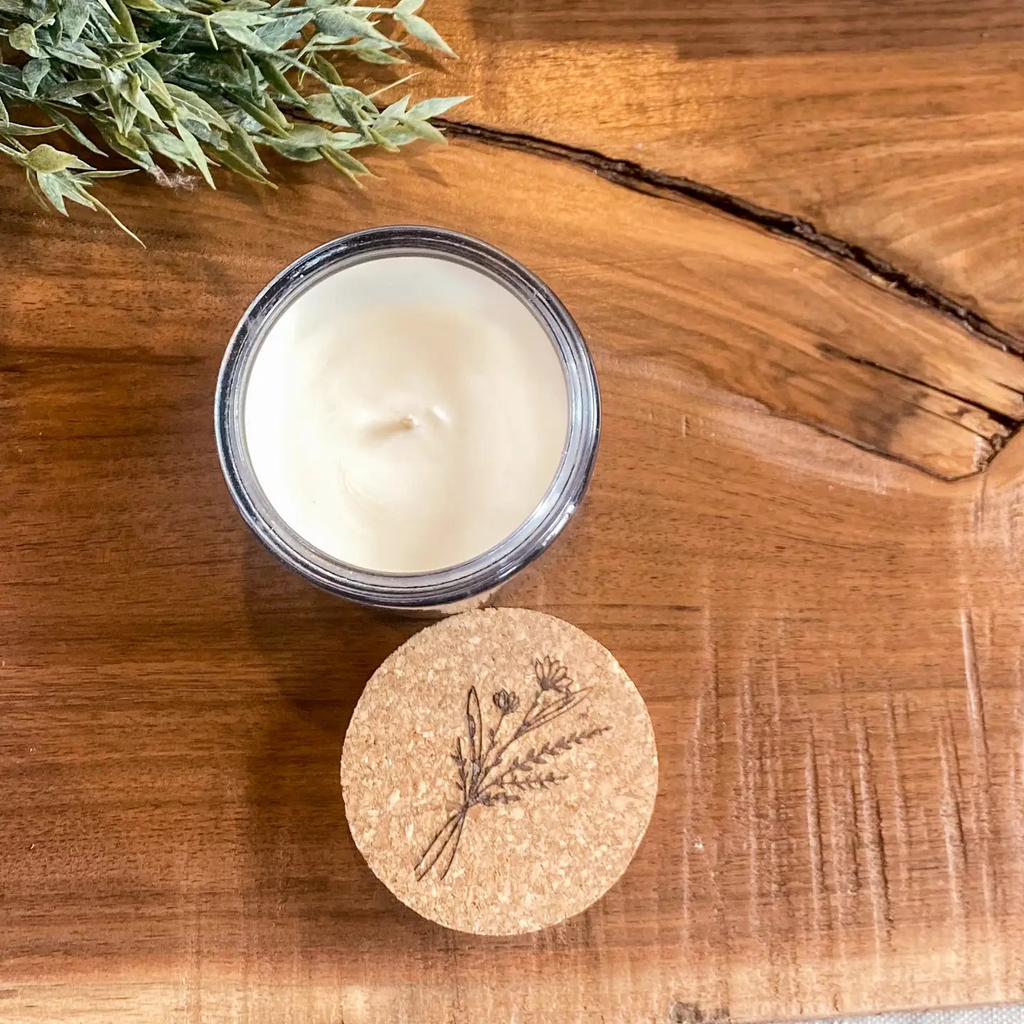 Aster + Indigo Soy Candle - Coffee Shop