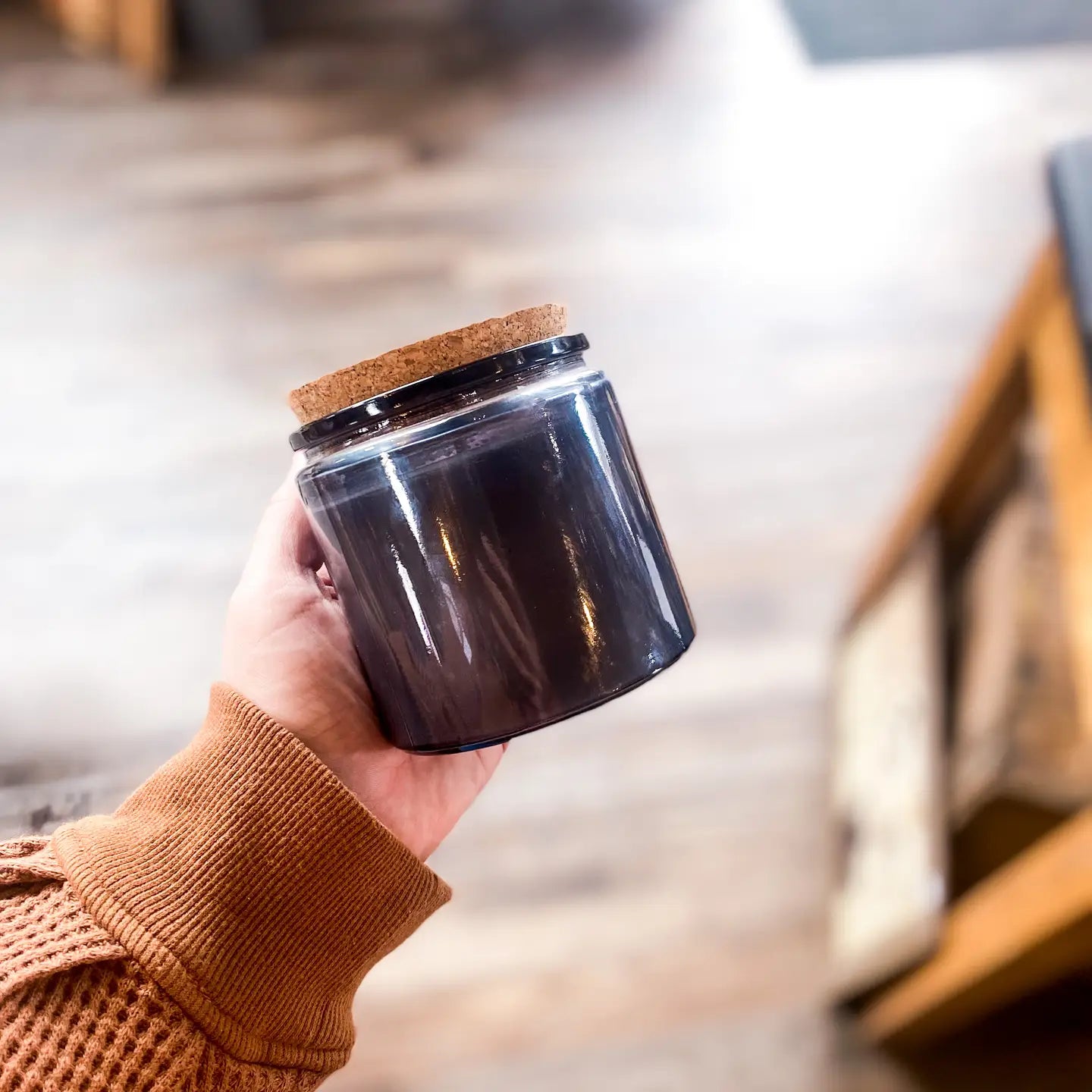 Aster + Indigo Soy Candle - Petrichor