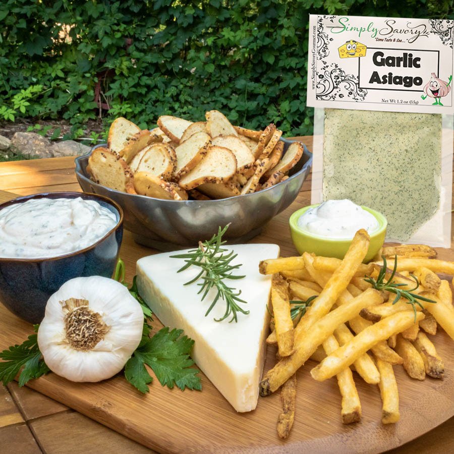 Simply Savory Dip Mix - Garlic Asiago