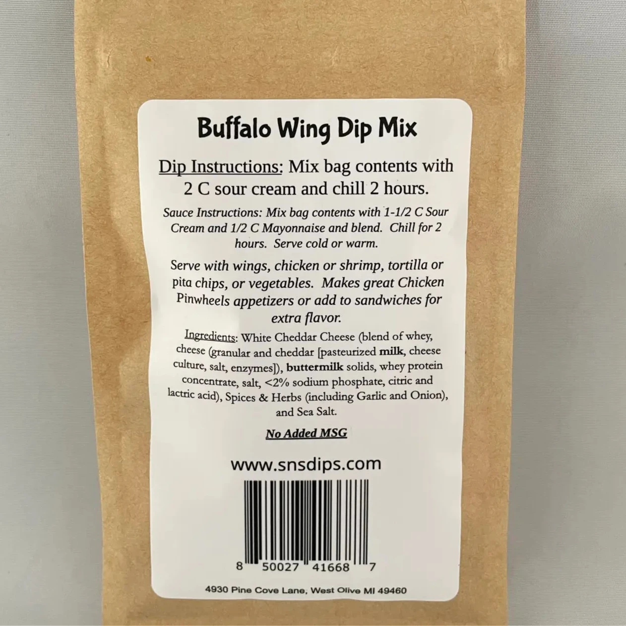 Dip Mix - Buffalo Wing