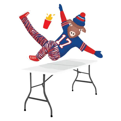 Buffalo Bills Sticker - Falling Through Table