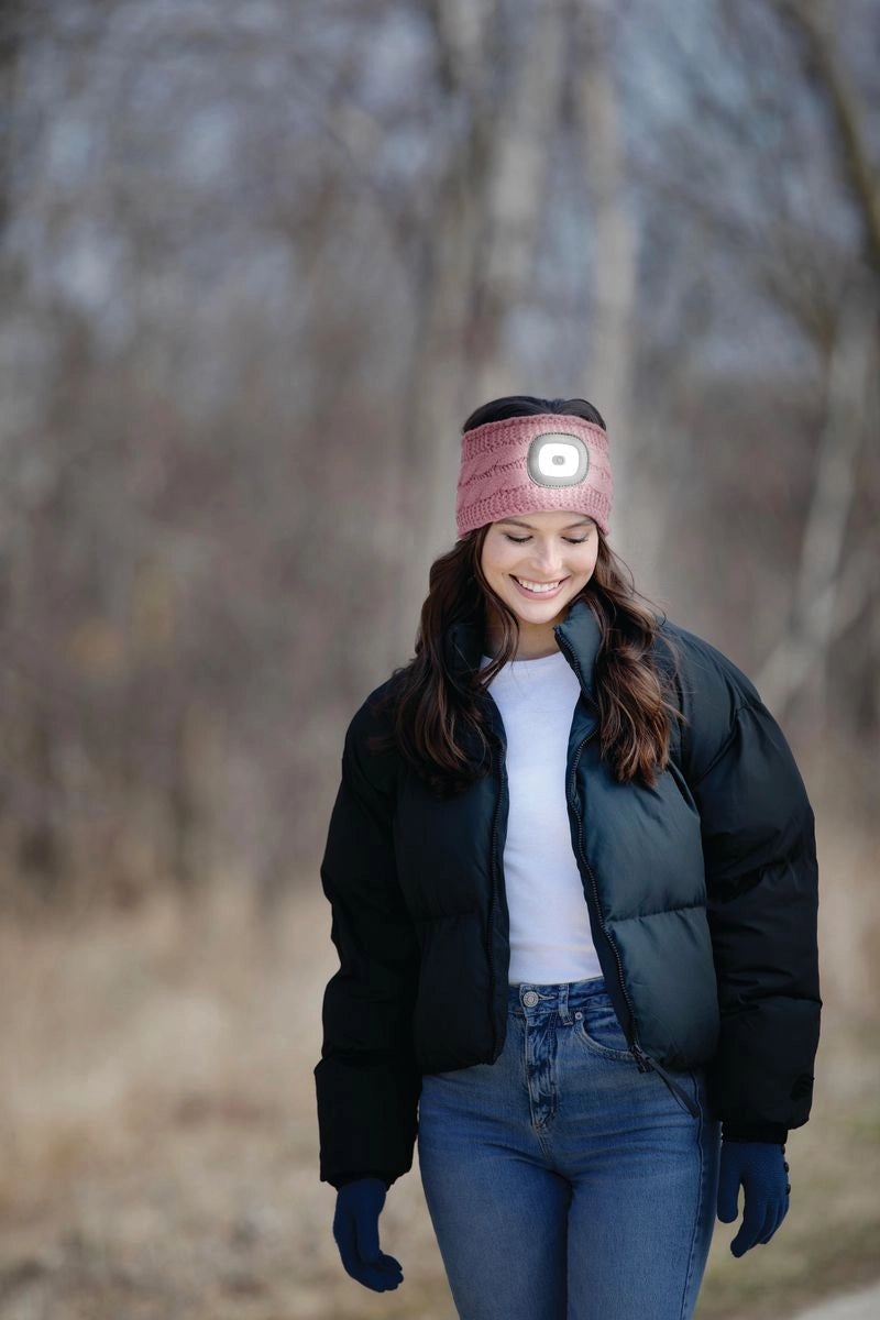 FINAL SALE - Night Scope Nova Rechargeable Headwarmer - Black