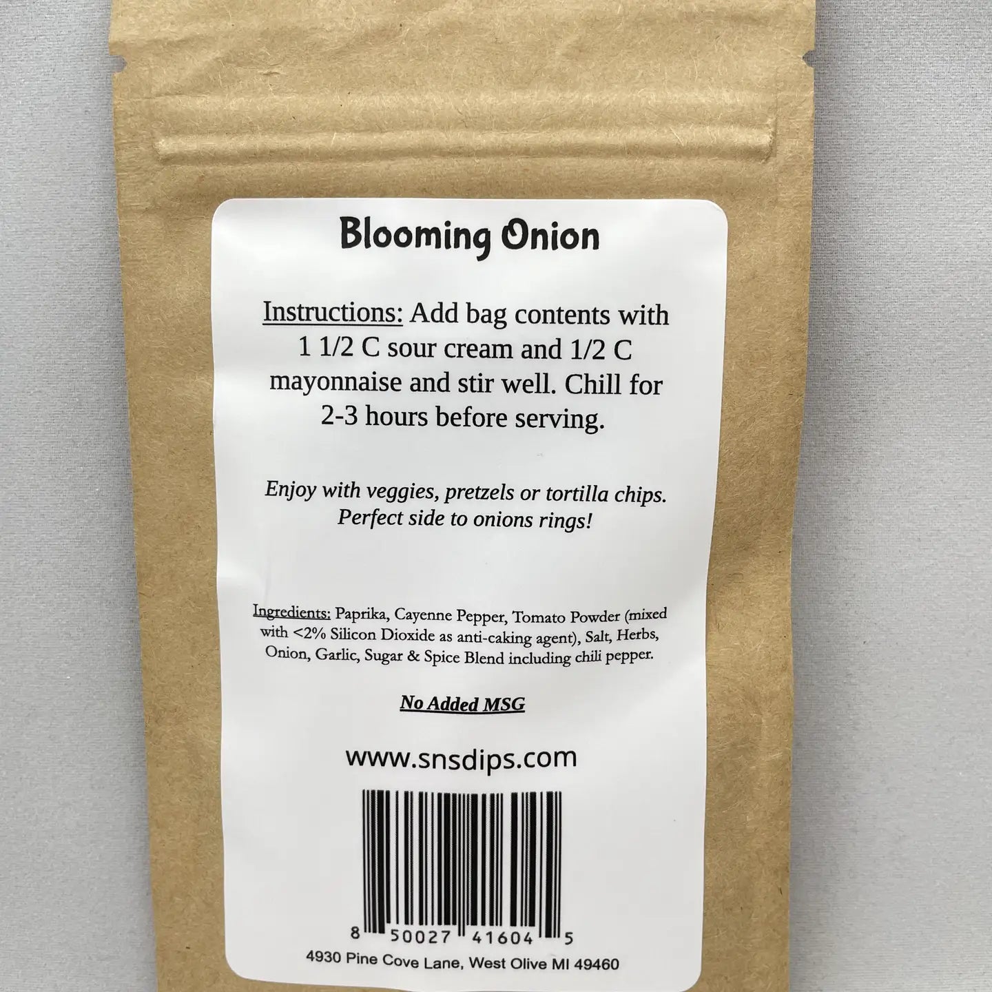Dip Mix - Blooming Onion