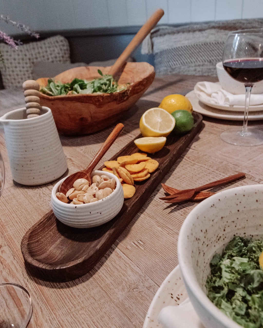 Ribbed Ceramic Speckled Dip Bowl - 3.5"