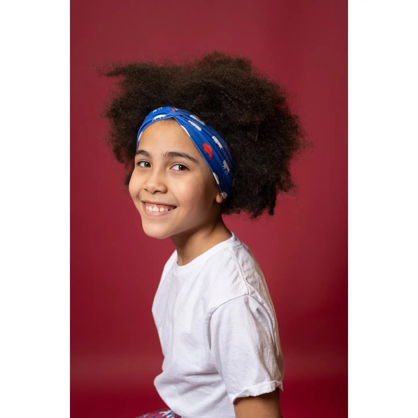 Buffalo Bills - Red and Blue Buffalo Headband {All Sizes}