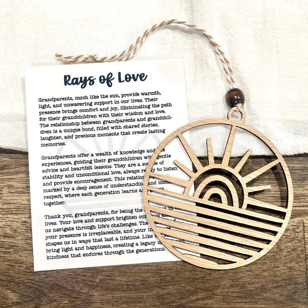 Ornament - Rays of Love {Grandparent}
