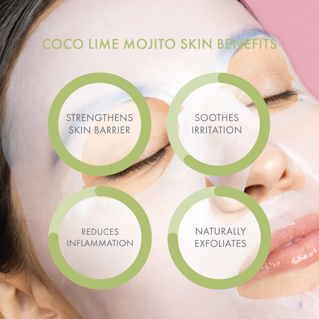 ESW Mocktail Face Mask - Coco Lime Mojito