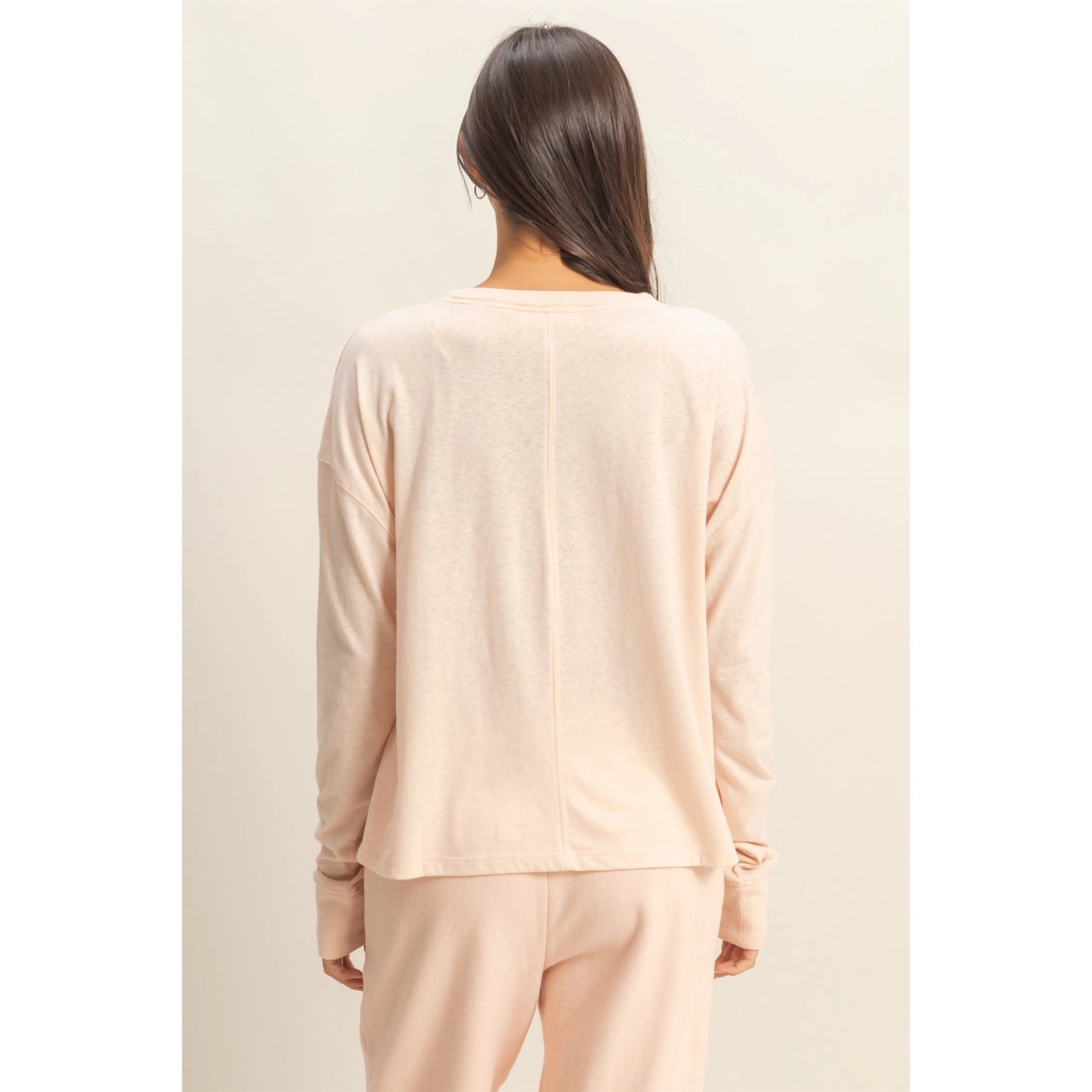 Black Friday Doorbuster - Crew Neck Long Sleeve Tee