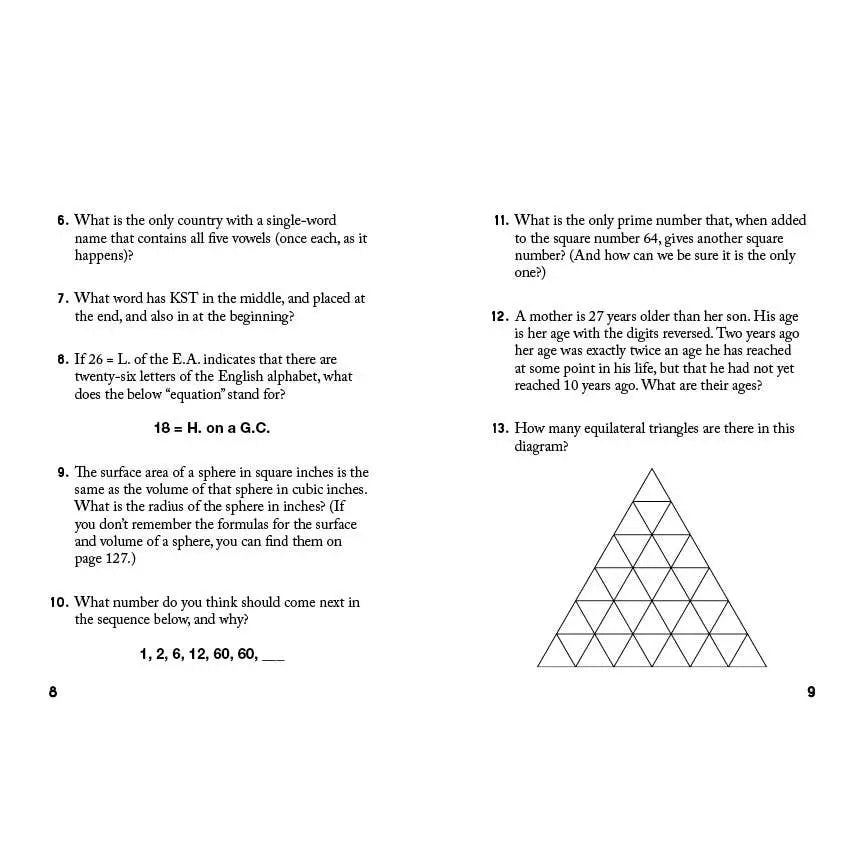 Sip & Solve: Two-Minute Brainteasers