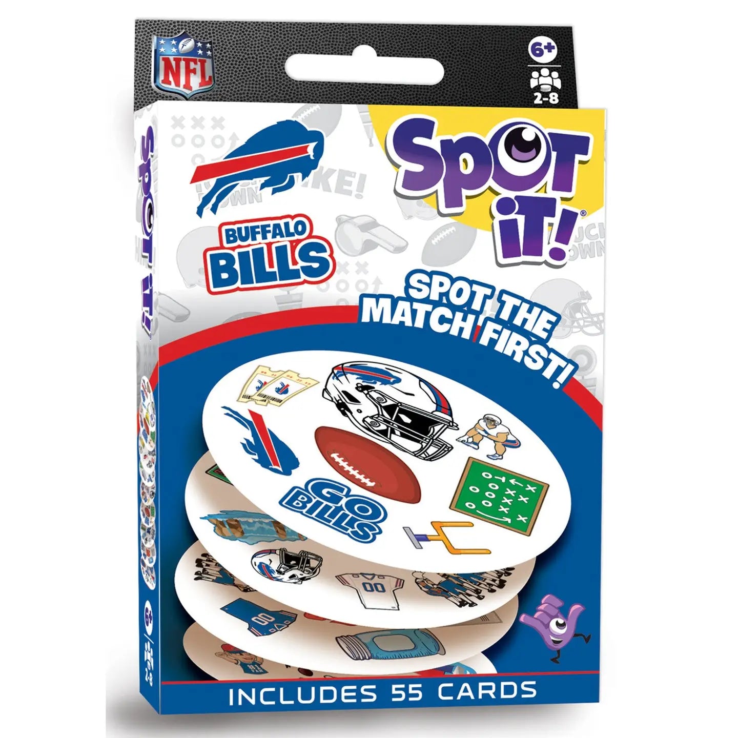 Buffalo Bills - Spot It! Card Game