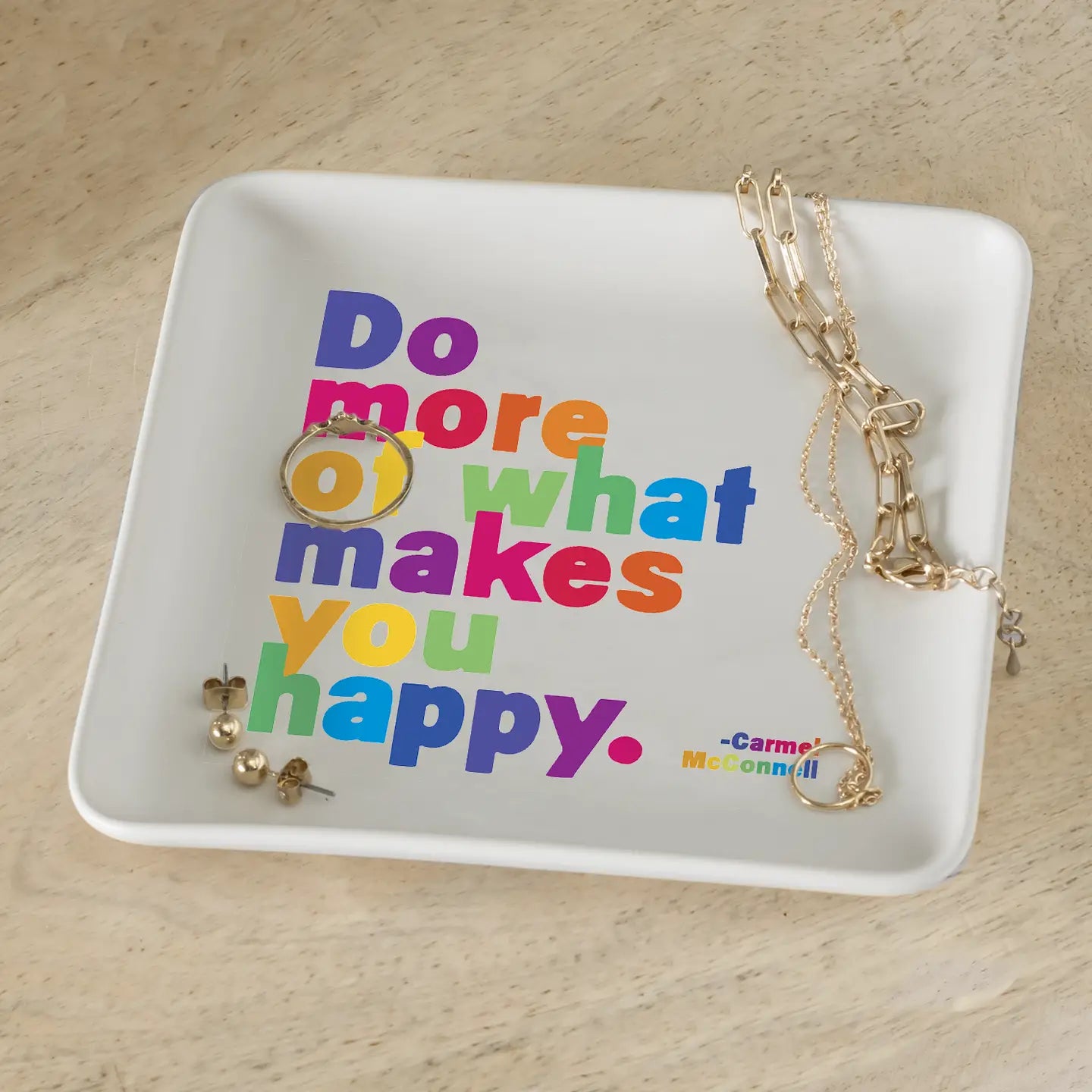 Quotable Trinket Dish - Do More of What