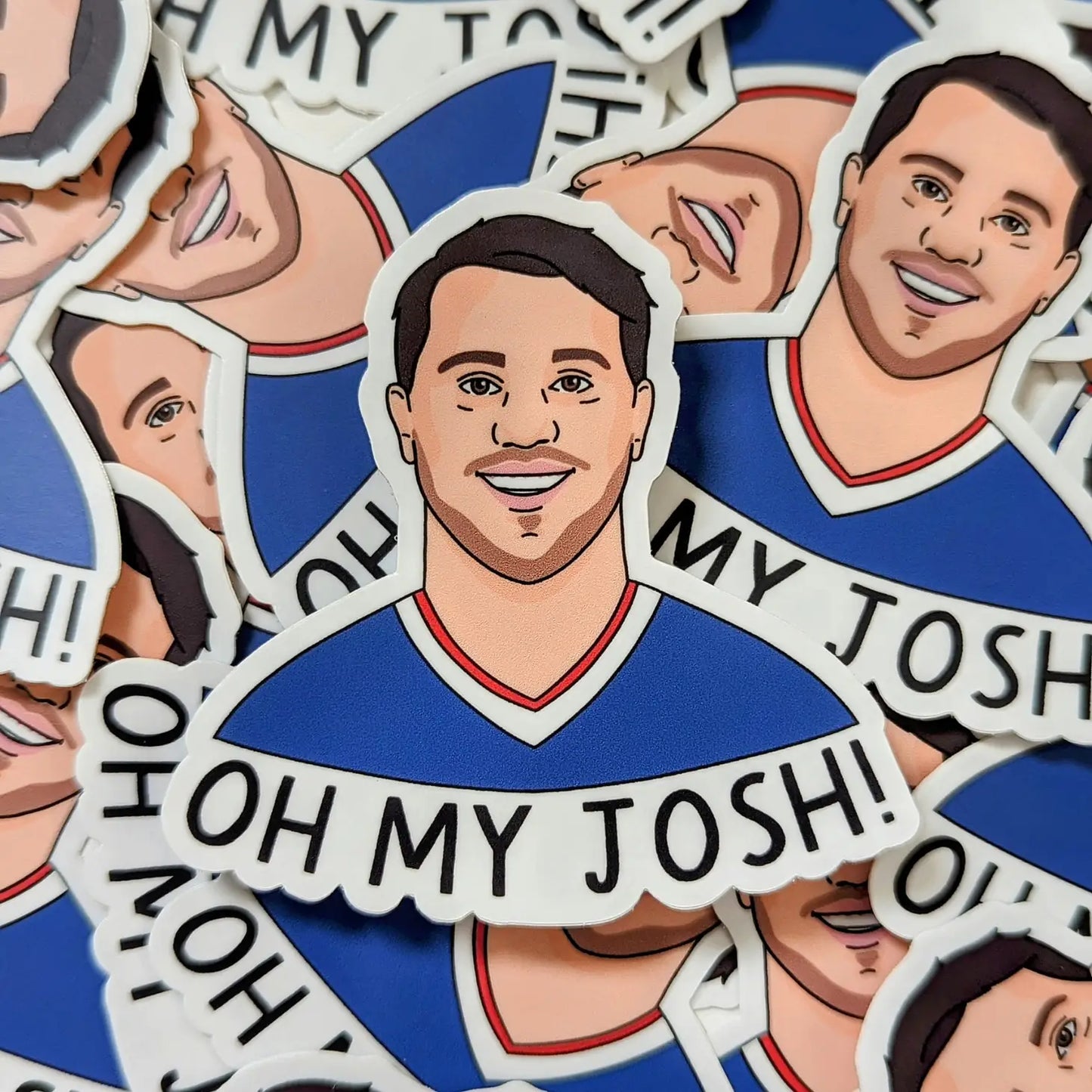 Buffalo Bills Sticker - Oh My Josh