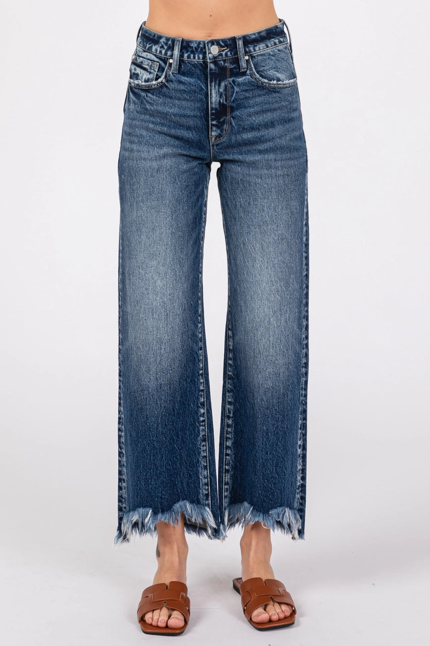 Petra High Rise Comfort Stretch Vintage Wide Leg Jeans