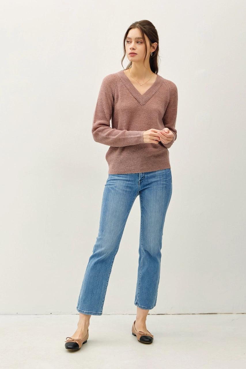 Wool Blend Lightweight Sweater