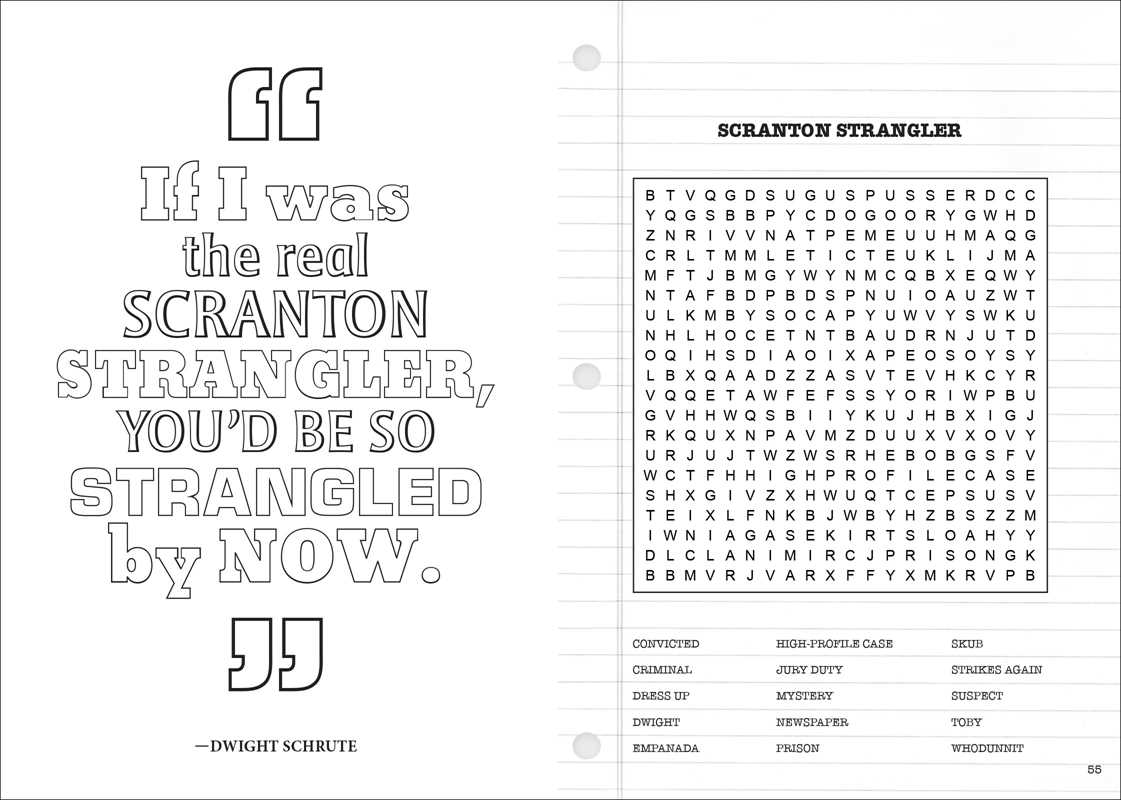 Office Word Search, Quips, Quotes & Coloring Book